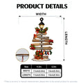 Wooden Family Christmas Ornament