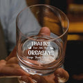 Custom Whiskey Glass Anniversary Gift