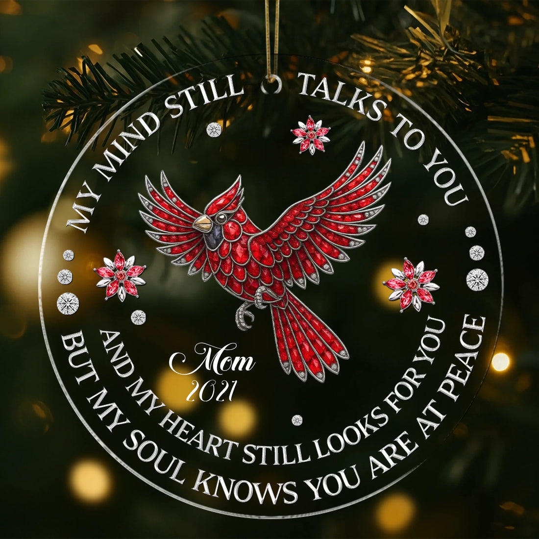 You Are At Peace - Personalized Acrylic Ornament