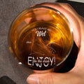 Custom Engraved Whiskey Glass Gift For Husband