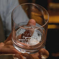 Personalized Romantic Whiskey Glass Gift