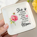 Custom Name Ceramic Jewelry Dish Gift For Mom