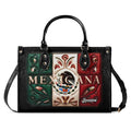 Mexicana Personalized Leather Handbag For Grandma