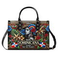 Soy Dominicana Personalized Leather Handbag For Grandma