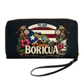 Yo Soy Boricua Personalized Leather Clutch Purse