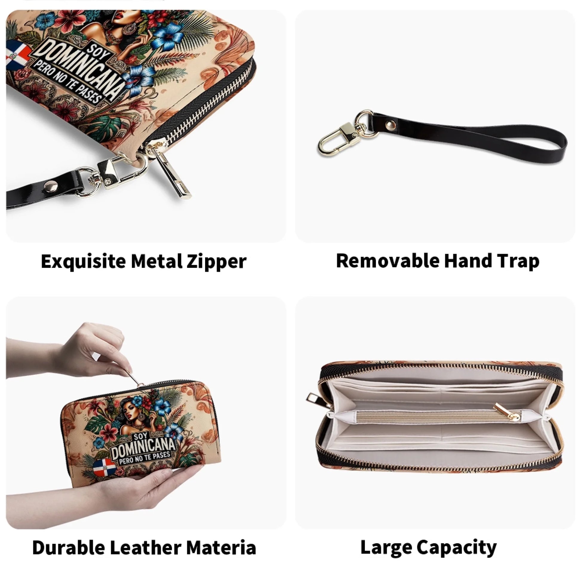 Dominican Republic Pride Clutch Purse
