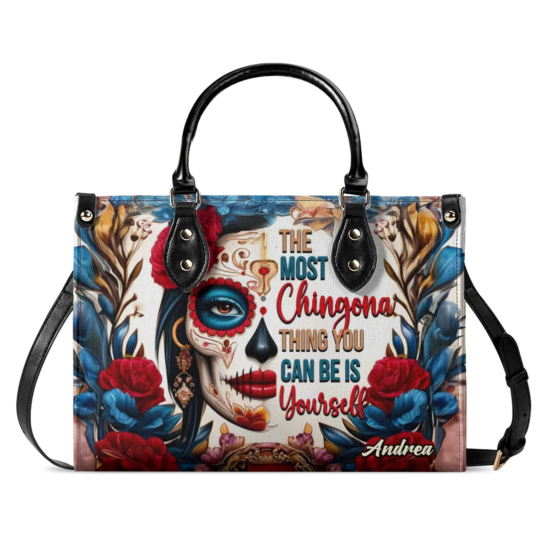 Chingona - Personalized Leather Handbag