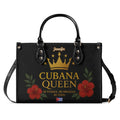 Cubana Queen Personalized Leather Handbag