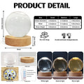 Personalized Crystal Globe Lamp Product Details