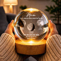 Mother's Day Crystal Globe Night Light