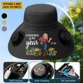 Personalized Gardening Gift Solar Fan Hat