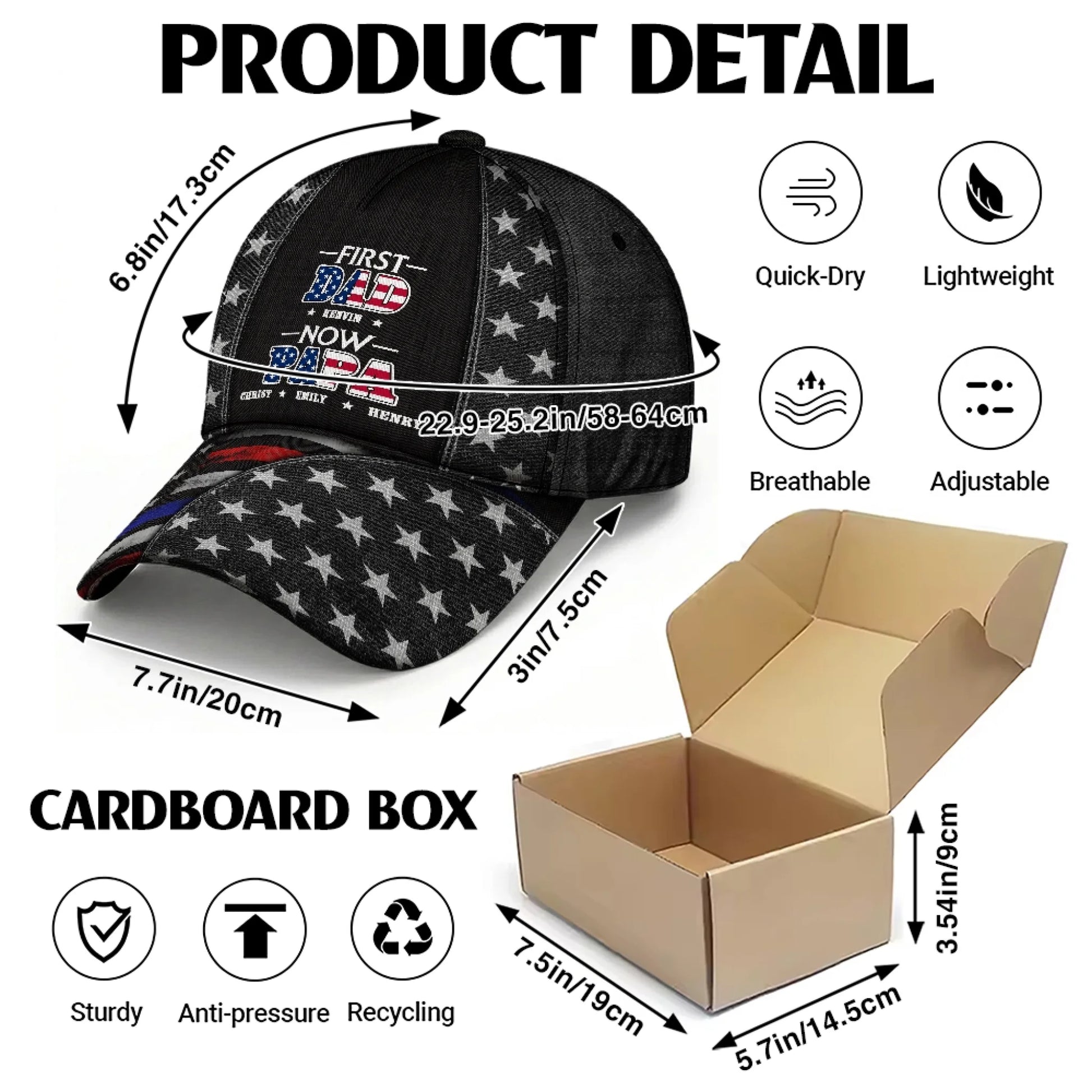 Personalized Classic Cap Product Details Size And Features
