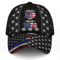 Personalized First Dad Now Papa Classic Cap With Custom Family Names