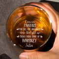 Engraved Personalized Whiskey Glass With Custom Photo
