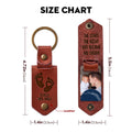 Leather Photo Keychain Size Chart And Product Details