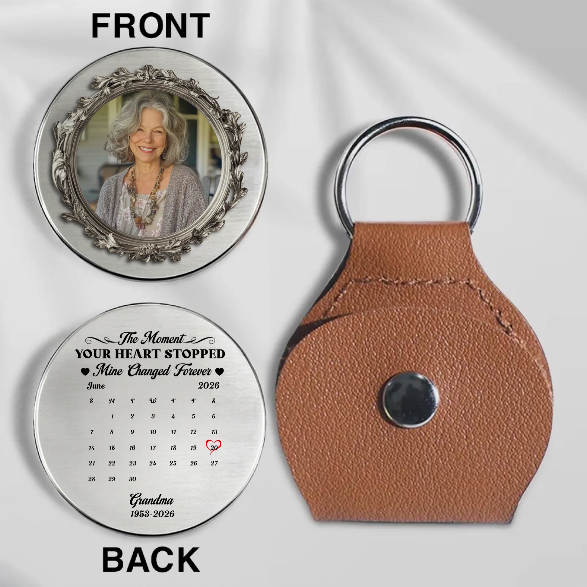 Custom Photo Memorial Coin