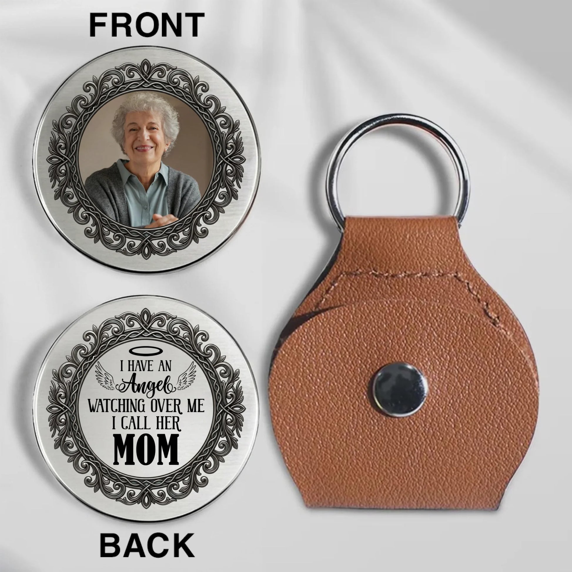 Custom Memorial Photo Coin