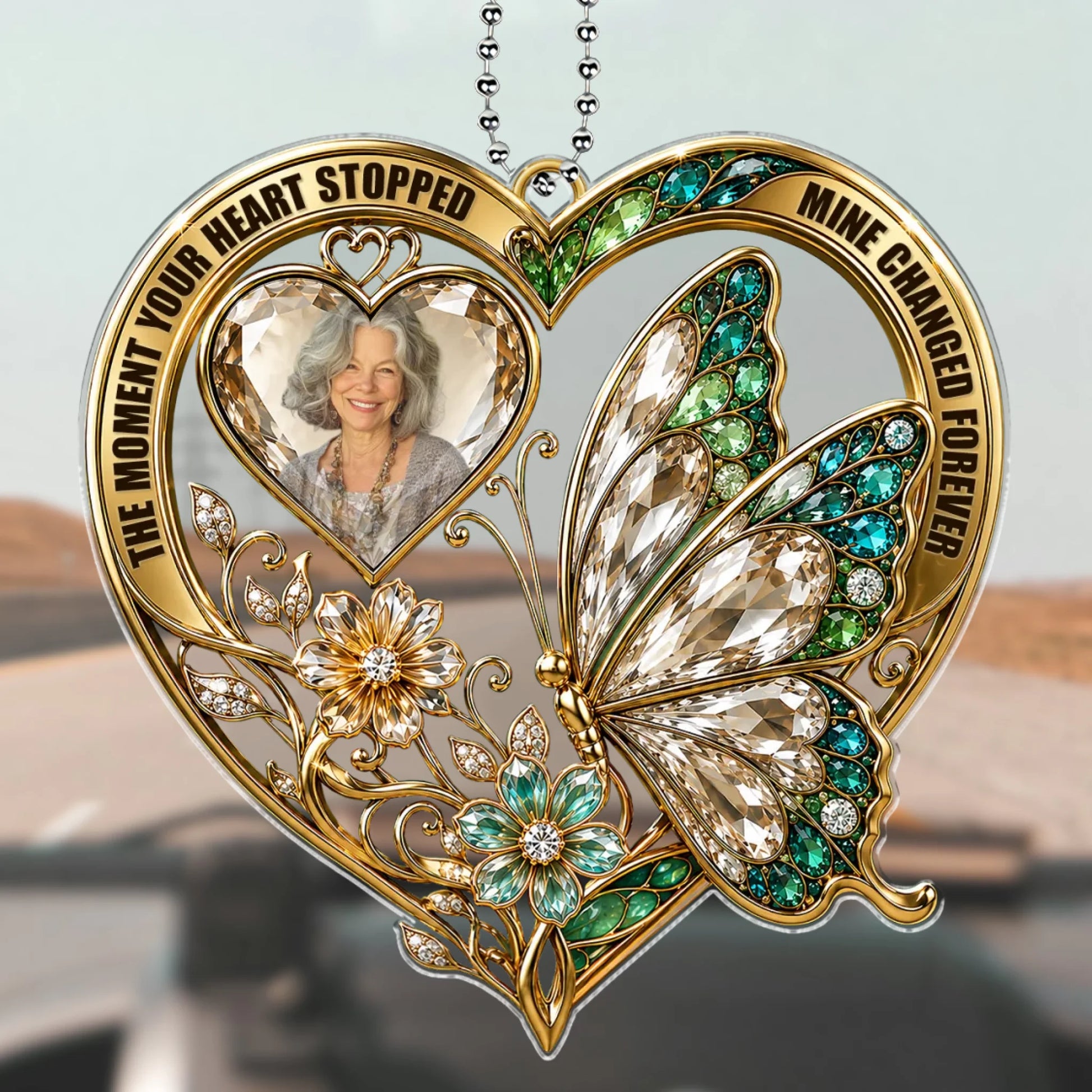 Personalized The Moment Car Hanging Ornament