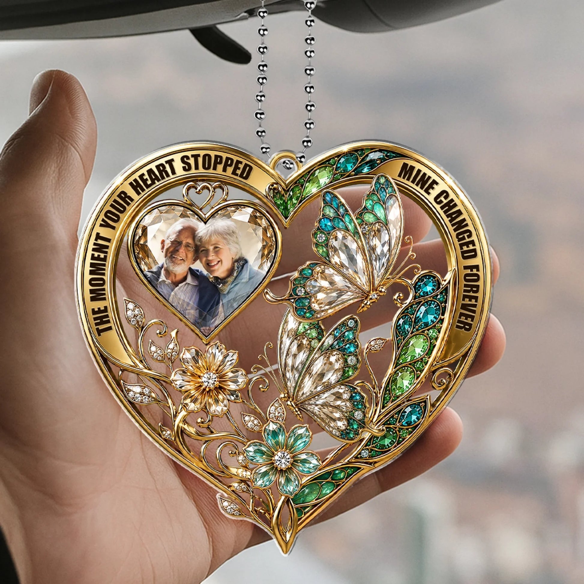 Custom Photo Memorial Car Hanger
