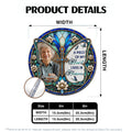 Personalized Memorial Suncatcher Product Details and Size Guide