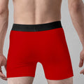 Back View of Personalized Men's Boxer Brief