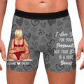 Personalized A Huge Bonus Men's Boxer Brief with Custom Design