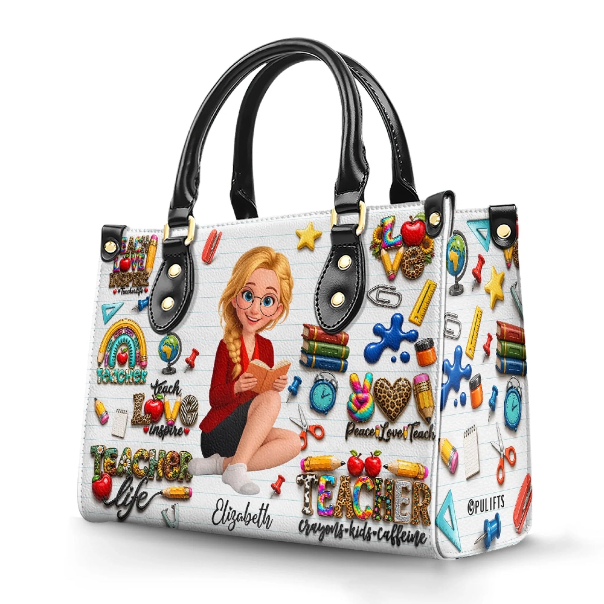 Teacher Handbag Available in Small Medium and Large Sizes
