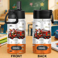 Personalized Riding Vehicle Kids Stainless Steel Water Bottle with Custom Name