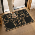 Elegant Personalized Monogram Doormat for Entryway