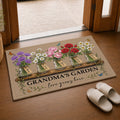 Custom Grandma Welcome Mat Personalized with Family Names