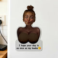 Personalized Funny Fridge Magnet with Custom Photo