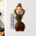 Personalized Funny Fridge Magnet with Custom Photo