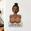 Personalized Funny Fridge Magnet with Custom Photo