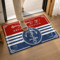 Personalized Nautical Family Welcome Rug