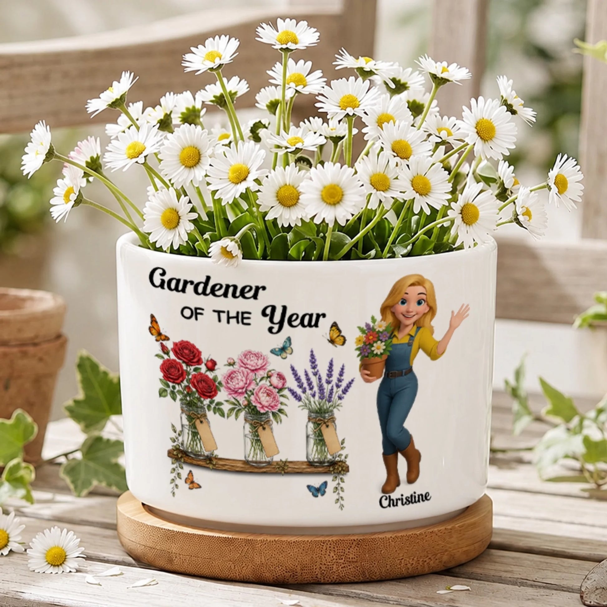 Decorative Ceramic Succulent Planter Gift