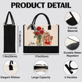 Personalized Birth Flower Tote Bag Product Details and Features