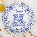 Custom Pet Portrait Ceramic Ring Dish for Pet Lovers