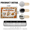 Personalized Grandparents Doormat Sizes and Product Details