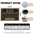 Personalized Christian Doormat Size and Product Details