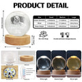 Pet Memorial Crystal Globe Lamp Product Details