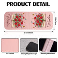 Personalized Magnetic Bookmark Size and Product Details