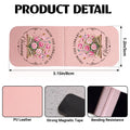 Personalized Magnetic Bookmark Size and Product Details