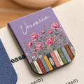 Purple Personalized Book Lover Magnetic Bookmark