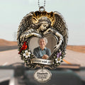 Personalized Memorial Angel Car Hanging Ornament with Photo