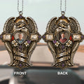 God Has You Angel Memorial Car Hanging Ornament Front and Back
