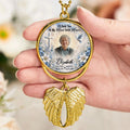 Custom Photo Angel Wing Memorial Car Hanging Ornament