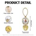 Memorial Angel Wing Car Ornament Size and Product Details