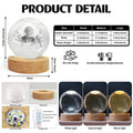 Memorial Crystal Globe Lamp Product Details and LED Base