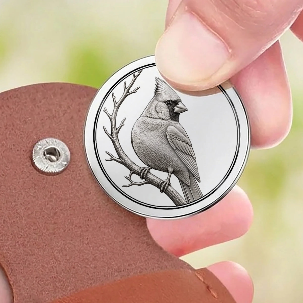 Cardinal Memorial Pocket Hug Keepsake For Loss Of Loved One