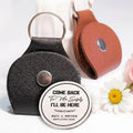 Come Back To Me Safely Pocket Hug In PU Leather Holder